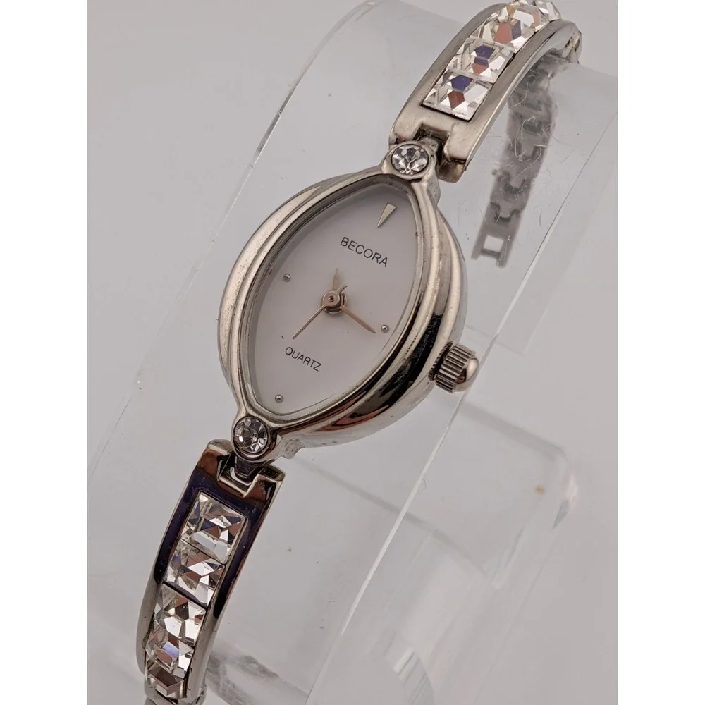 Becora Rhinestone Watch‎ Women 18mm Case 6